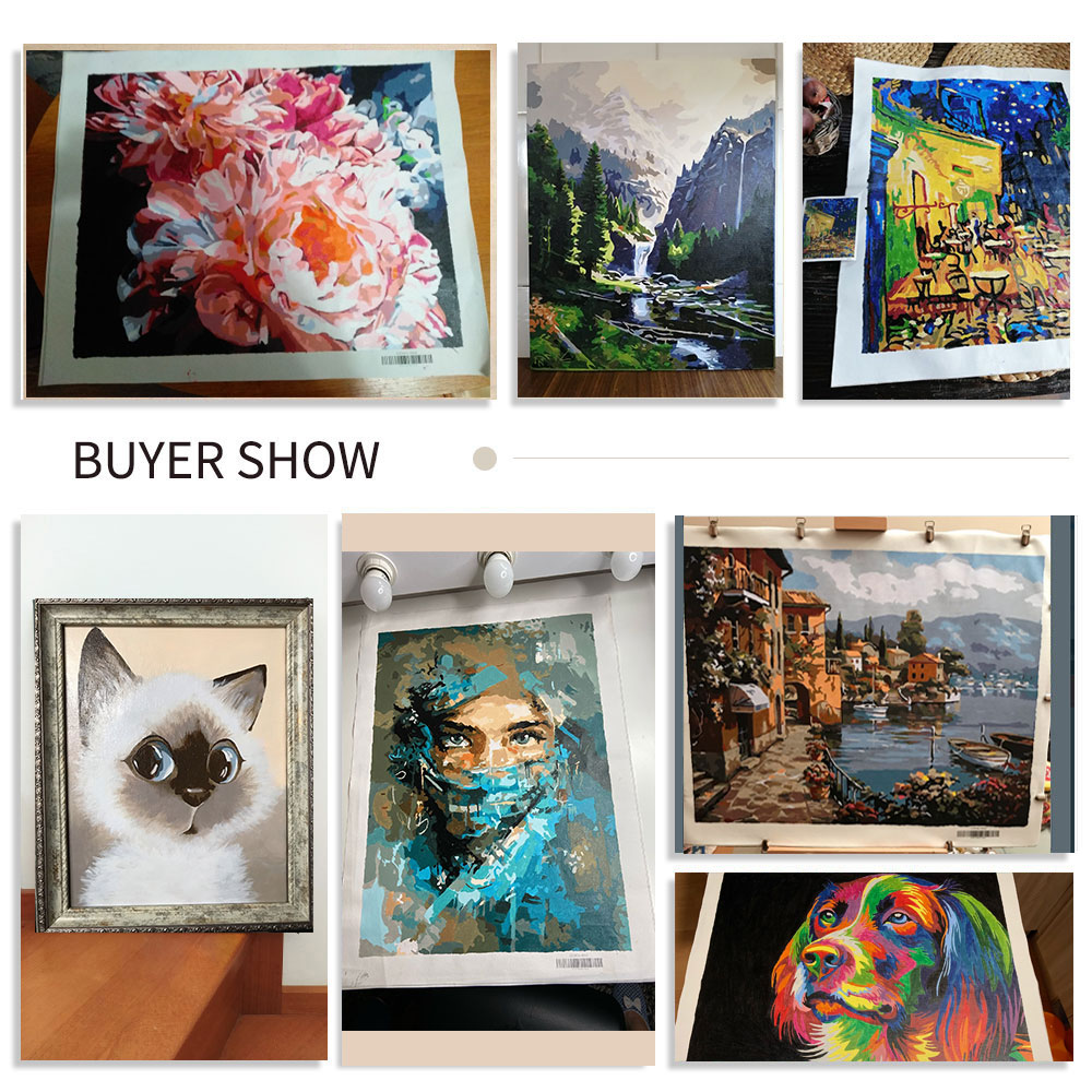 PhotoCustom Diy Painting By Nu - Embroidery Translate 评论和价格