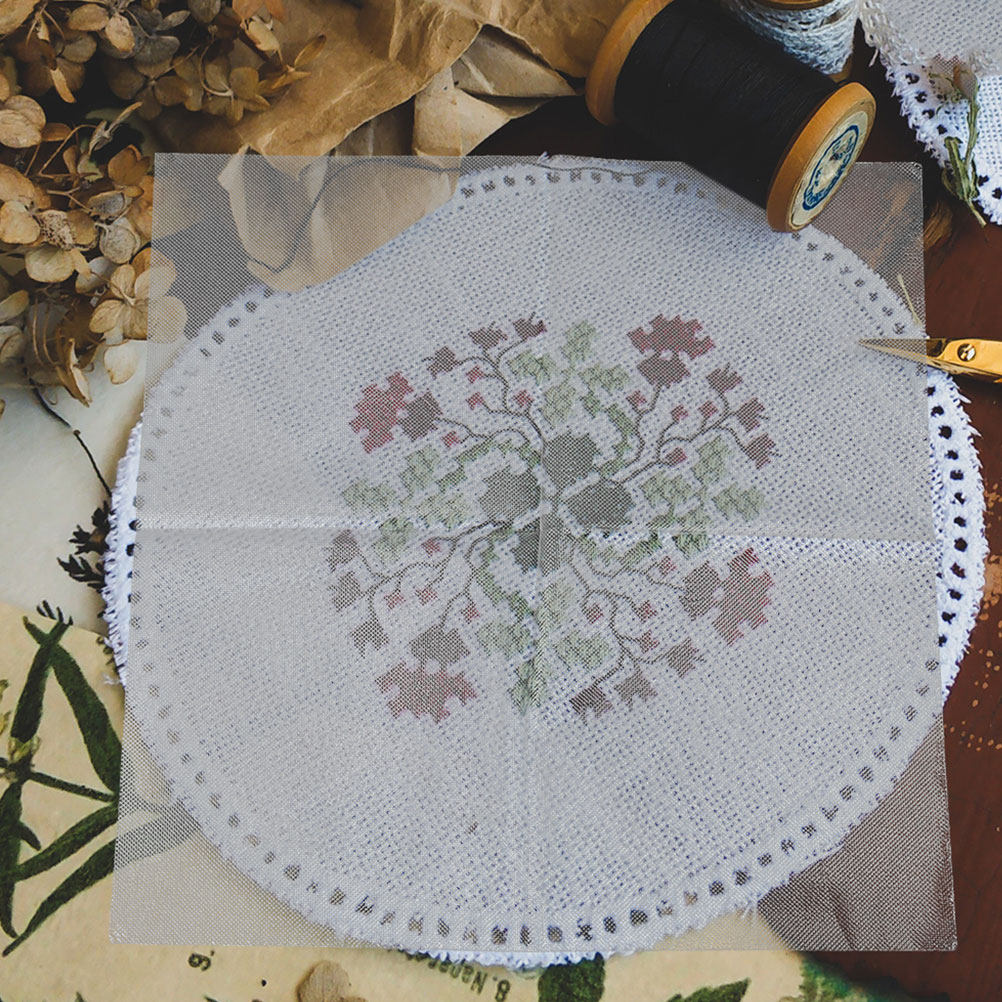 8Pcs Water Soluble Embroidery  - Embroidery Paper 评论和价格