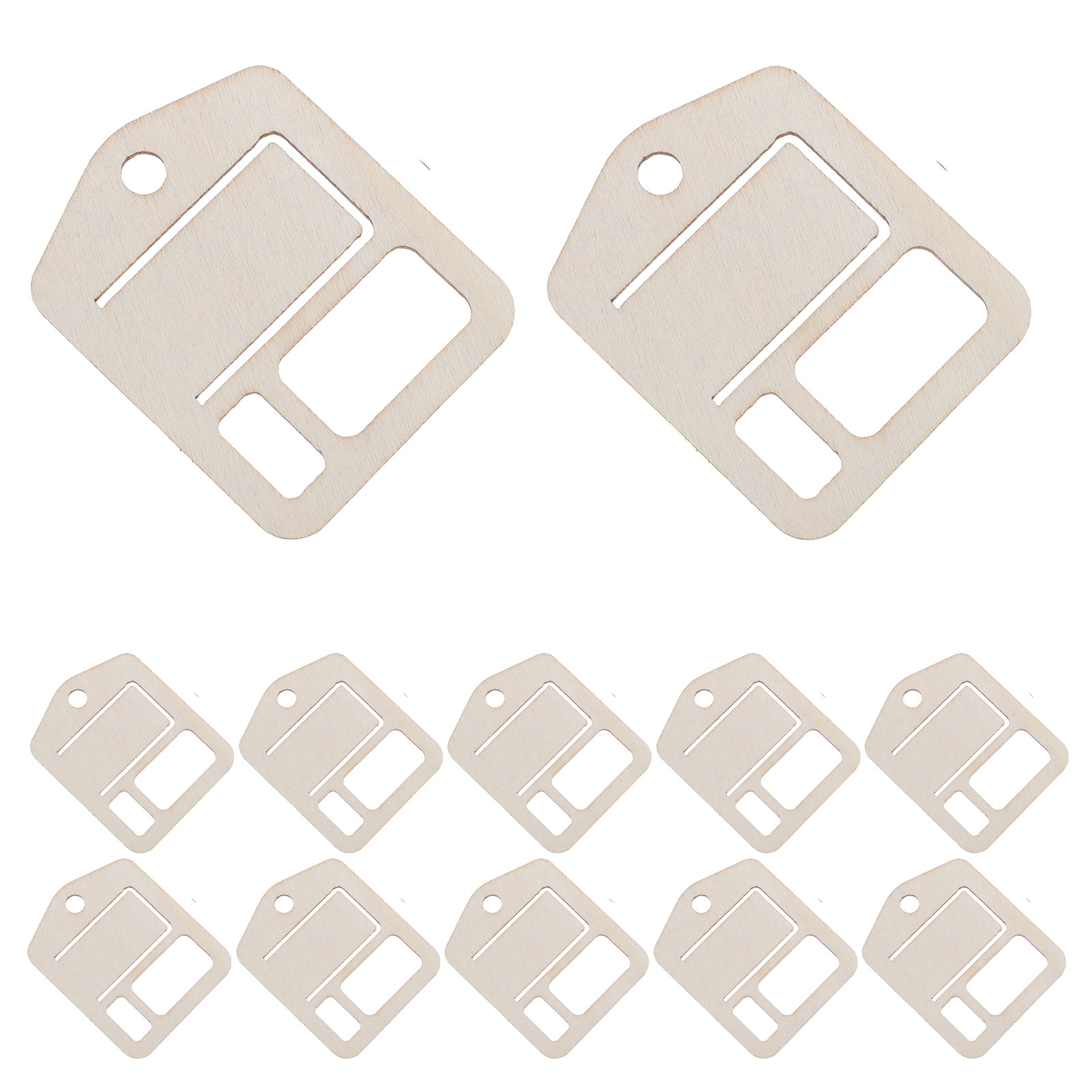 100Pcs Wooden Craft Thread Org - Embroidery Software 评论和价格