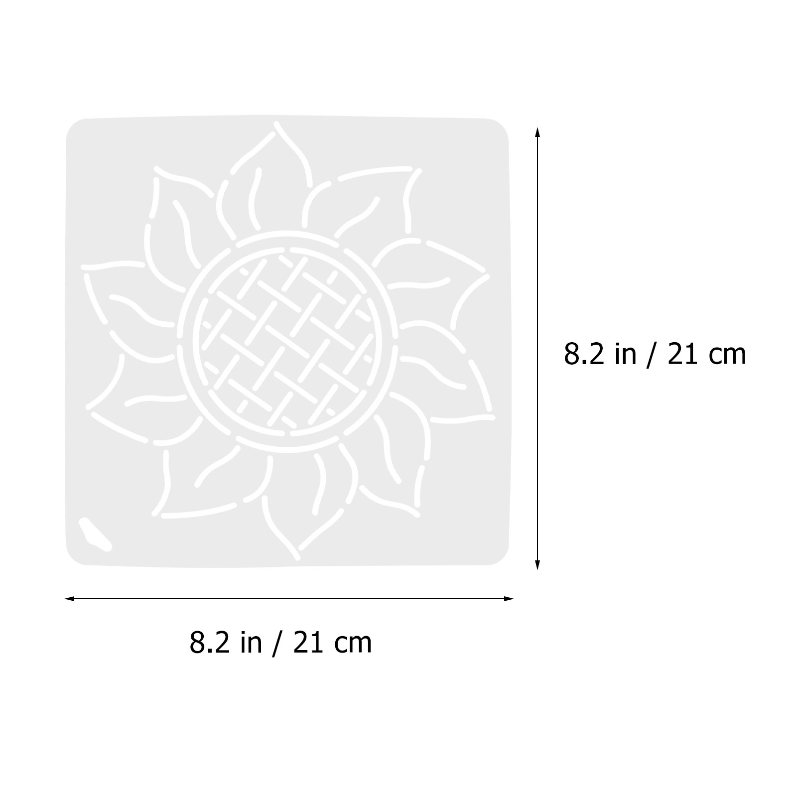 Plastic Quilting Template Holl - Embroidery Tools 评论和价格