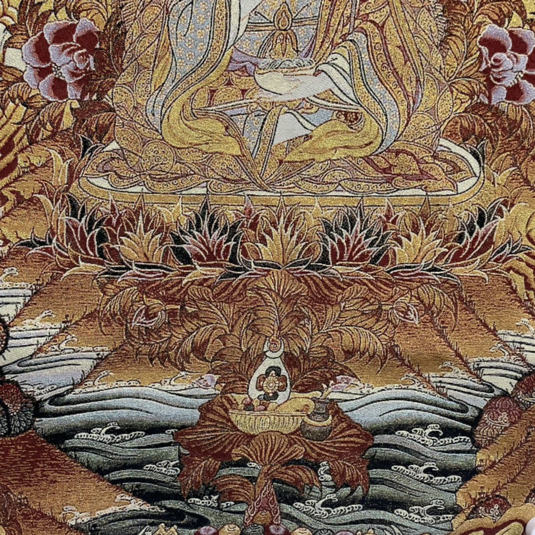 35' Thangka Embroidery Tibetan - Embroidery House 评论和价格