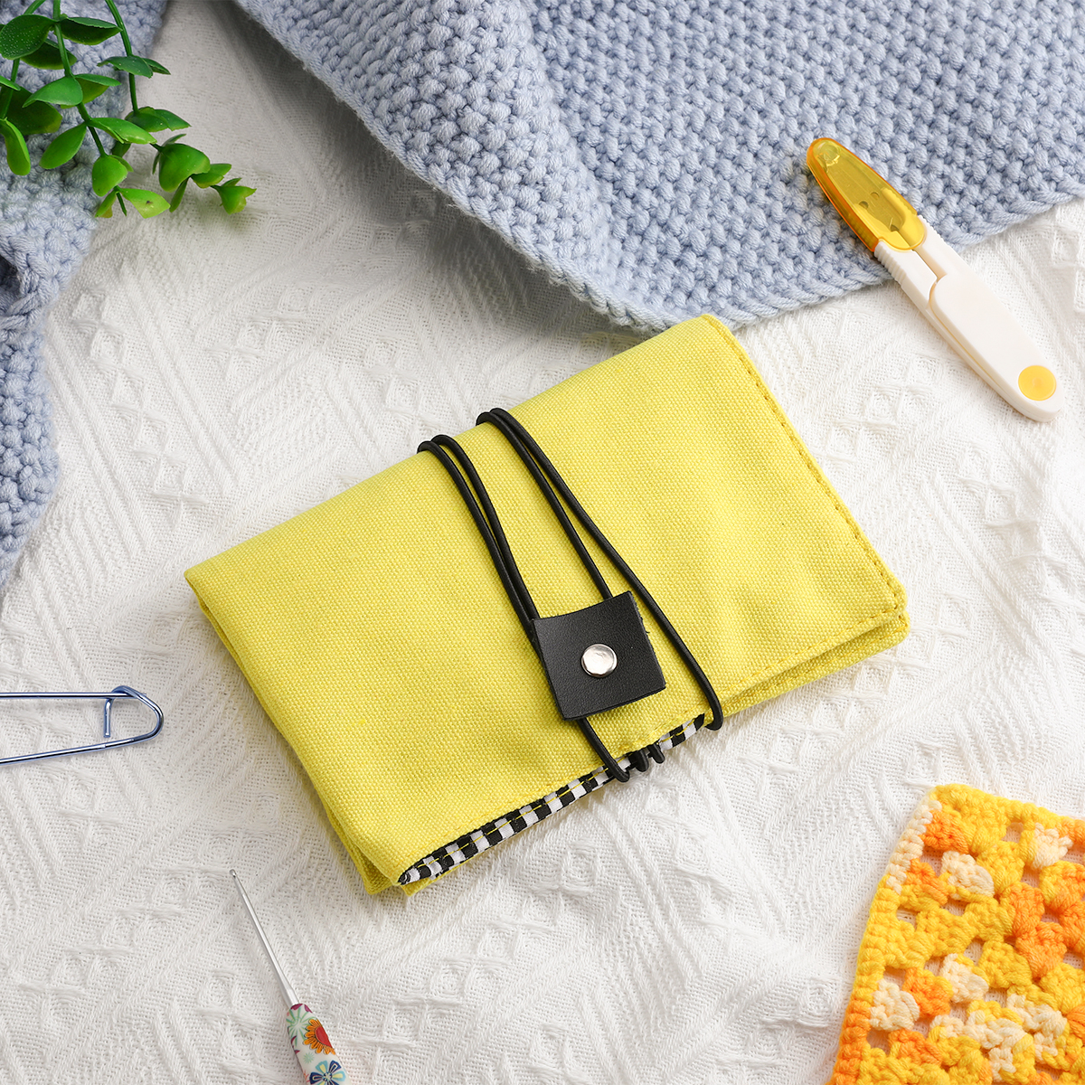 New Empty Waterproof Crochet O - Embroidery Yellow 评论和价格