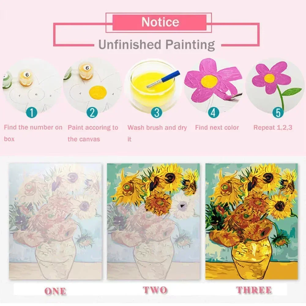Paint By Numbers Kit for Adult - Embroidery Translate 评论和价格