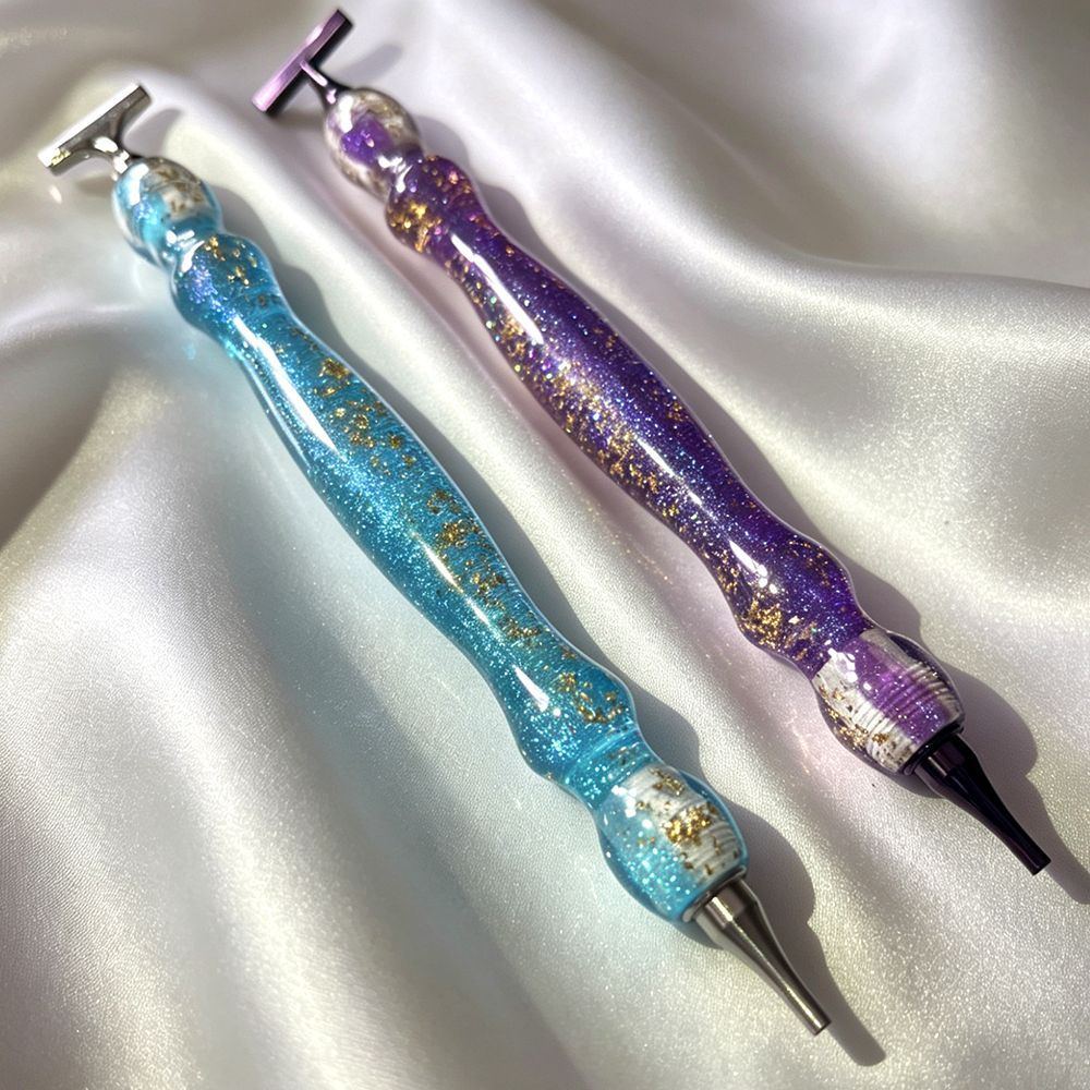 New Shiny Blue/Purple Gold Foi - Embroidery Tools 评论和价格