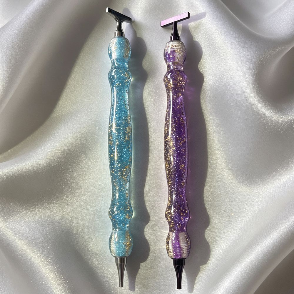 New Shiny Blue/Purple Gold Foi - Embroidery Tools 评论和价格
