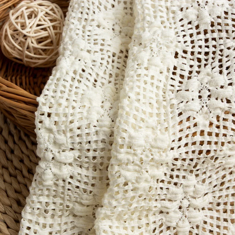 Bubble ruched jacquard lace fa - Embroidery Meaning 评论和价格
