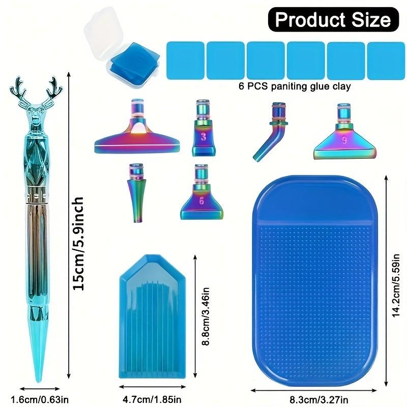 Deer Antler-Shaped Rhinestone  - Embroidery Tools 评论和价格